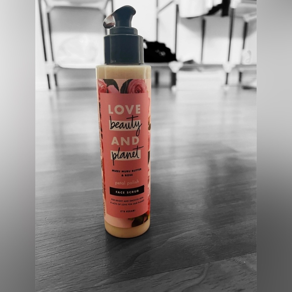 Love Beauty and Planet Petal Polish Face Scrub. 
Health & Beauty